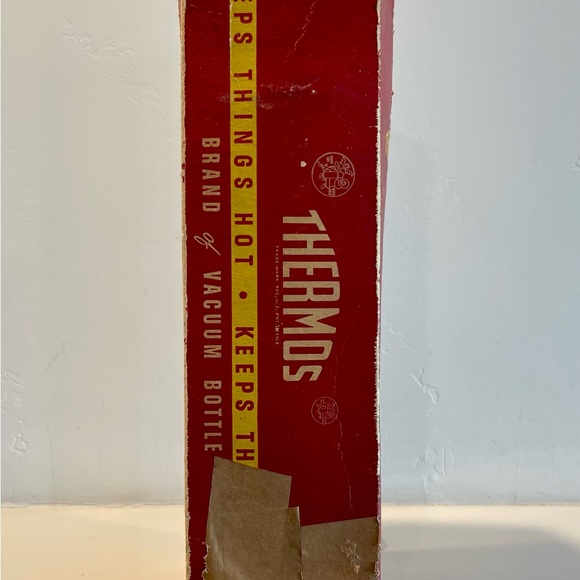 Vintage Thermos 340A Quart Cork Stopper And Original Box Norwich Conn USA. - Picture 15 of 16